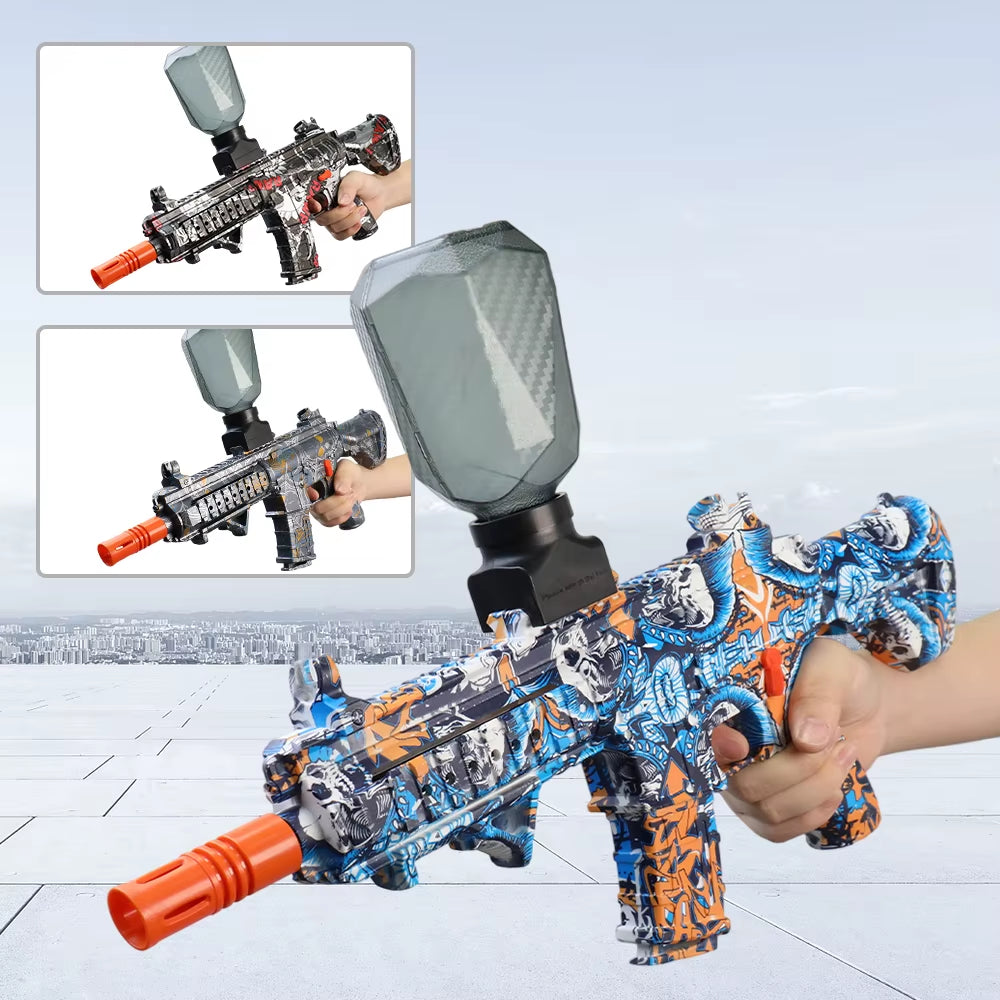 High-Speed M416 Electric Ball Blaster - Fun for Kids and Adults, Rechargeable- Ideal for Outdoor Game Parties（No Water Bombs）